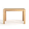 Small Space Breakfast Nook Dining Table Set & Two Benches Wooden Home Cafeteria