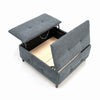 Extra Lift Up Square Storage Ottoman,Upholstered Coffee Table Storage Ottoman