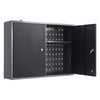 Large 2 Door Lockable Workshop Garage Tools Storage Cabinet Tool Chest Box Metal