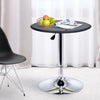 Tall Bistro Pub Bar Table Unit Home Kitchen Dining Cafe Desk Swivel Tabletop