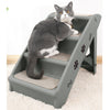 NEW FOLDING PET STEPS PORTABLE STAIRS DOG PUPPY FOLDABLE LADDER SOFA BED UP-DOWN