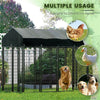 XXL Dog Playpen Outdoor Dog Kennel Enclosure House Premium Umbrella-Grade Roof