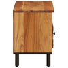 Iiaky TV Cabinet 80x33x46 Solid Wood Acacia,Television Stand for Living I2M0