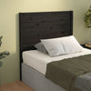 Lechnical Bed Headboard Black 96x4x100 Solid Wood Pine,Headboard for Y2M2