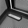 DJ Disco Booth Stand Mixer Shelf Foldable Portable Screen Black & White Lycra