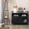 Cat Litter Box Enclosure Hidden Cat Washroom-Coffee SVE10236DKPV