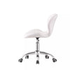 Adjustable Cushioned Computer Desk Office Chair Chrome Legs Lift Swivel Chairs