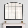 Window Style Mirror Indoor Outdoor Garden WallHanging Glass Décor Mirror Hallway