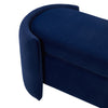Upholstered Velvet Bed End Bench Ottoman Storage Lounge Bench Window Seat