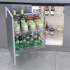 Blind Corner Cabinet Pull Out Drawer Magic Corner Base Shelves / Storage Basket