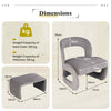 Comfy Reading Chair Bedroom Modern Upholstered Accent Chair