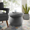 Dressing Table Stool Velvet Round Ottoman Footstool Makeup Vanity Seat Chair
