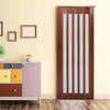 Internal Bi Folding Concertina Accordion Door PVC Sliding Divider Doors Bathroom