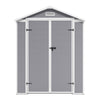 Large Sheds 6x4.5ft Weather-Resistant Plastic Garden Storage Shed Bike Tool Shed