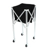 Foldable Tennis Ball Hopper Basket Cart Light Aluminum Alloy Trolley BS