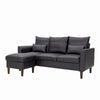 Luxury 3 Seater Corner Sofa Armchair Settee Couch with Footstool Living Room
