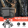 Portable Camping 360° Silent Swivel Blind Hunting Chair Folding Hunter Chair