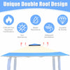3 x 3m Pop up Outdoor Gazebo Large Patio Party Tent W/ 2-Tier Roof Adjustable