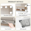 Hollywood Makeup Mirror Large Vanity Light Mirror with 15 Dimmable LED Bulbs