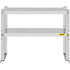 Double Overshelf Stainless Steel Overshelf 2-Tier 12" x 30" for Prep Table