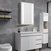 Electric LED Cabinet Mirror Anti-Fog Unit with 220v Socket Bathroom Shower Room