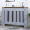 Modern Radiator Cover Small Large Wall Cabinet MDF Slats Wood Grill Furniture