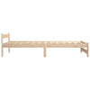 Bed Frame Solid Pine Wood 90x200 E9Z4