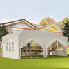 3x 6m Pop up Gazebo, Premium Gazebo with Sides, Weatherproof, Uv-Resistant