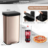 Kitchen 68L Step Trash Can with Soft Close Lid & Deodorizer Compartment