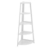 5Tiers Corner Shelf Ladder Bookshelf Bookcase Rack for Plant/Book/Trophy Display