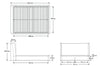 Swyft Bed 03 King Size - Risso Grey Linen RRP £1040