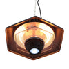 1500W/2000W Pendant Patio Ceiling Heater Hanging Electric Heater Indoor Outdoor