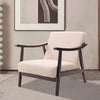 Velvet Armchair Tub Chair Lounge Sofa Occasional Accent Reception Seat Wood Legs