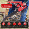 52cc Petrol Chainsaw 20" Bar 55cm Cut 2-Stroke Easy-starting Heavy Duty Wood Saw