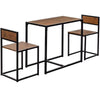 Dining Table for 2 Chairs Kitchen Furniture Set Space Saving Breakfast Table UK
