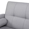 Modern Fabric Sofa Bed 3 Seater Click Clack Living Room Recliner Couch Sofa Grey