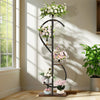5-Tier Plant Stand S-Shaped Corner Plant Stand Outdoor Planter Display Shelving