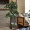 165cm Large Artificial Palm Tree Fake Tropical Plant in Pot Indoor Outdoor Decor