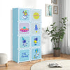Portable Kids Wardrobe 8-Cube Baby Closet Baby Clothes Storage Organizer
