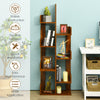 8-Tier Bookcase Multipurpose Bookshelf Living Room Storage Display Shelf