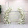 Round/Oval/Square Wedding Arch Stand Birthday Party Backdrop Flower Balloon Deco