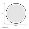 LED Bathroom Mirror Lights Touch Switch Sensor Demister Pad Illuminated Makeup