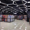 Car Hexagon LED Lighting Detail Garage Workshop Retail Light Honeycomb Hex Gym