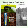 DC 24V 370W Solar Powered Water Pump Farm Ranch Submersible Bore Hole Deep Well