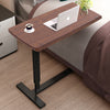Movable Over Bed Chair Table Overbed Height Adjustable Laptop Serving Tray Stand