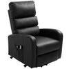 Recliner Chair Heated Electric PU Leather 8Point Massage Sofa Armchair W/ Remote