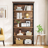 71'' Tall Bookshelf, 6-Tier Floor Standing Bookcase with Open Storage Shelves