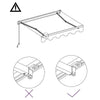 Manual Retractable Awning 600x300 cm Anthracite