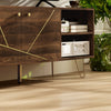 TV Stand Cabinet 130cm TV Unit w/ Adjustable Shelves for Living Room