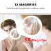 LED Illuminated Bathroom Mirror Shaver Socket 3X Magnifier Demister 1000x600mm